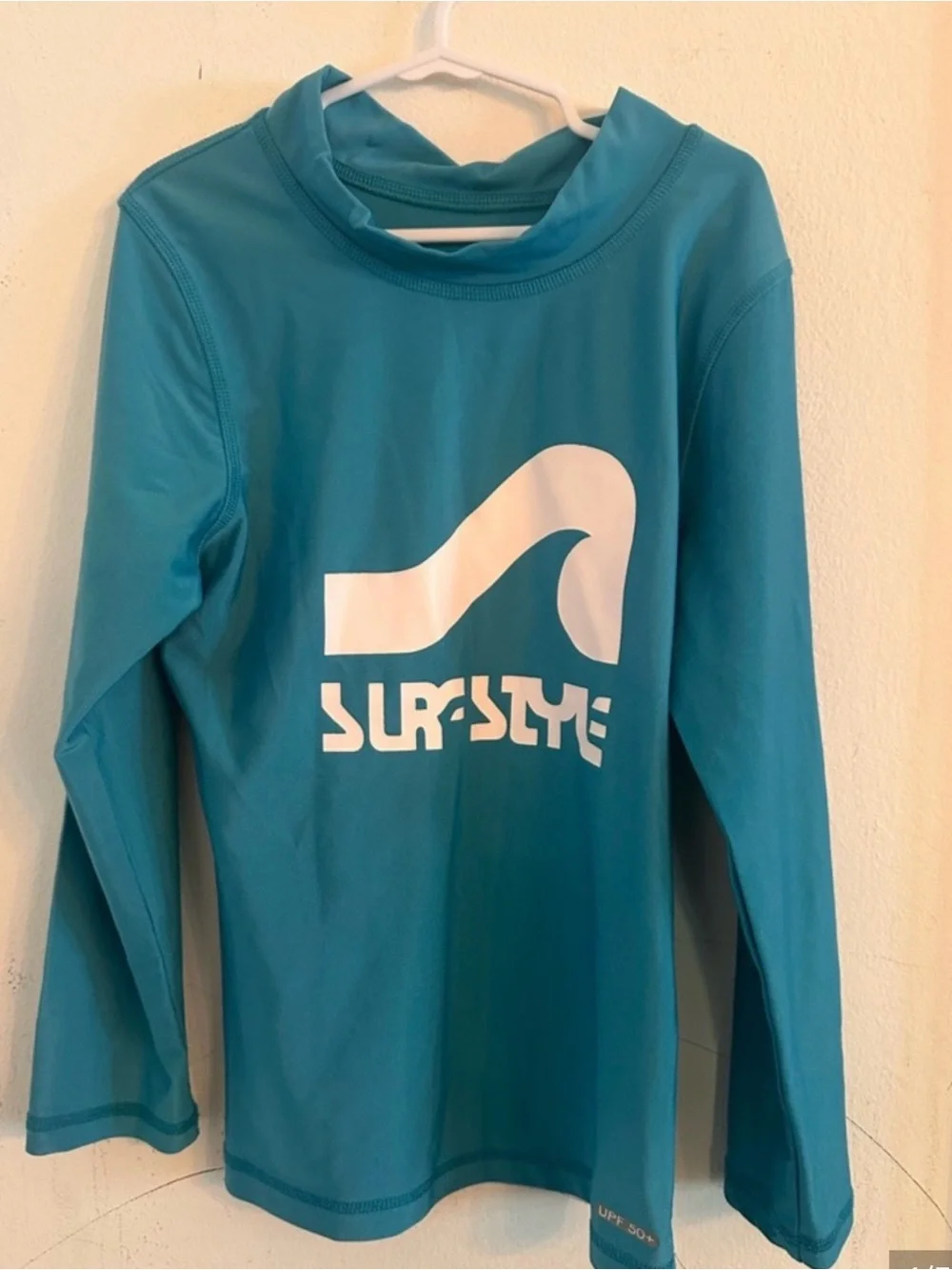 ♠️ Boys UPF 50+ Rash Guard Swim Shirt Surf Style Long Sleeve Beach